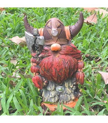 Amazon.com: Veronese Design Comical Viking Warrior with Hammer